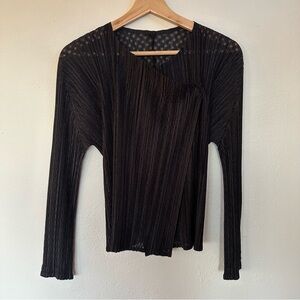 Pleats Please Issey Miyake Cardigan
